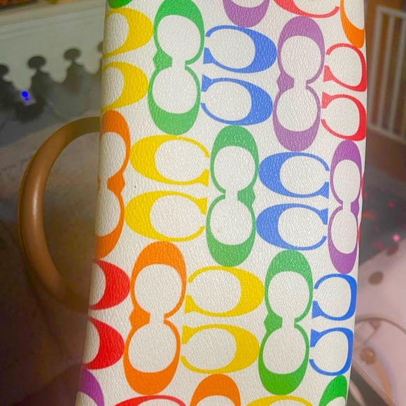 Coach Rowan Rainbow purse/bag - Picture 2 of 8